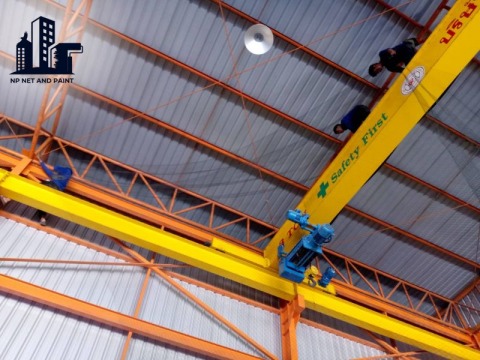 ติดตั้งตาข่ายป้องกันนก